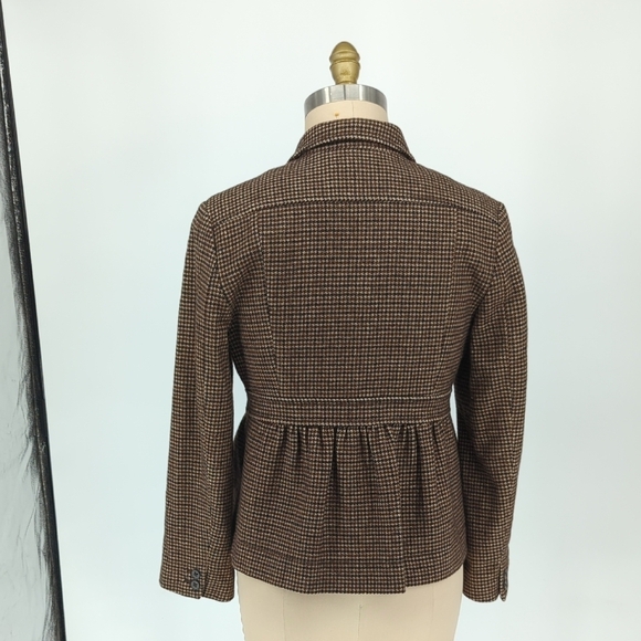Banana Republic Brown Plaid / Houndstooth Blazer - Picture 2 of 8